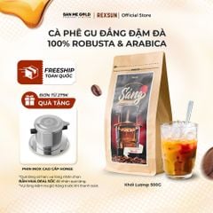 Cà Phê Gu Đắng Đậm Đà - 100% ROBUSTA & ARABICA - 250g/500g - Cafe Rang Xay Nguyên Chất Ban Me Gold - REXSUN