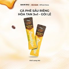 Cà Phê Sầu Riêng Durikopi Hòa Tan - Instant Delight – Hộp 160gr (10 Gói) - Cafe Hòa Tan Chính Hãng Ban Me Gold - REXSUN
