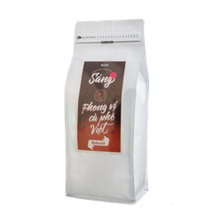 Cà Phê Robusta 100% Hạt Rang Mộc Nguyên Chất - Túi 1kg - Sáng - Cafe Hạt Rang Xay Chính Hãng Ban Me Gold
