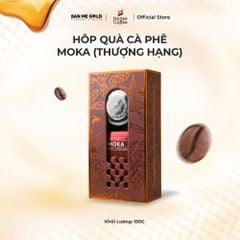 Hộp Quà Cà Phê Moka (Thượng Hạng) - 150gr - Cafe Hạt Rang Xay Pha Phin Ban Me Gold - Honee Coffee