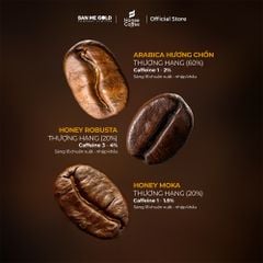 [CAO CẤP] Cà Phê Hương Chồn (Bạc) (250g - NGUYÊN HẠT) Hạt Rang Mộc Cà Phê Chồn 100% Nguyên Chất Chính Hãng Ban Me Gold - Honee Coffee