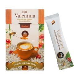Cà Phê Hoà Tan Valentina - Instant Delight - 160gr (10 Gói) - Cafe Sữa Phấn Hoa Mật Ong Ban Me Gold - Honee Coffee