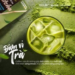 Trà Sữa Matcha Hoà Tan - Instant Delight - Hộp 160g (10 Gói) - Trà Sữa Trà Xanh Hòa Tan Chính Hãng Ban Me Gold - REXSUN