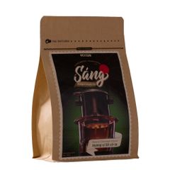 Cà Phê Rang Xay Socola Gu Đậm - Sáng - 250g/500g - Cafe Rang Xay Pha Phin Vị Chocolate Ban Me Gold - REXSUN