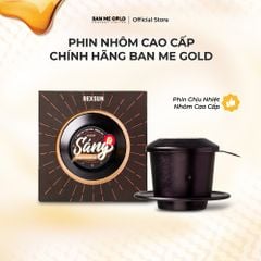 Phin Cà Phê Chịu Nhiệt Cao Cấp - Phin Nhôm Truyền Thống Cafe Sáng Không Gỉ - Chính Hãng Ban Me Gold - Rexsun