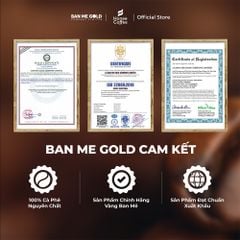 [TẶNG PHIN] Cà Phê Hạt Rang Honey Moka Nguyên Chất - 250g - Cafe Moka Phủ Mật Ong Chính Hãng Ban Me Gold - Honee Coffee