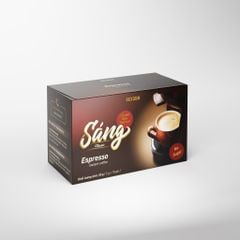 Cà Phê Espresso Hòa Tan - Sáng - Hộp 20g/100g - KHÔNG ĐƯỜNG SỮA - Cafe Đen Hòa Tan Chính Hãng Ban Me Gold - Rexsun