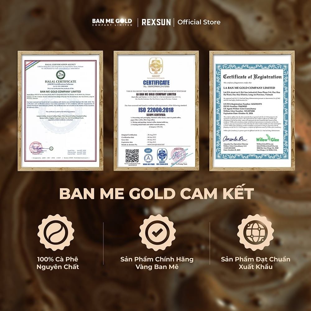 Cà Phê Sữa Dừa Cocofe - Hộp 160gr (10 Gói) - Coconut Cappuccino Dừa Cafe Hòa Tan Chính Hãng Ban Me Gold - REXSUN
