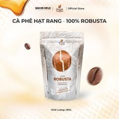 Cà Phê Robusta 100% Nguyên Chất (Cao Cấp) - 250g/500g/1kg - Cafe Hạt Rang Xay Chính Hãng Ban Me Gold - Honee Coffee