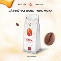 Cà Phê Moka 100% Nguyên Chất (Cao Cấp) - (250g/500g/1kg NGUYÊN HẠT)- Cafe Hạt Rang Xay Chính Hãng Ban Me Gold - Honee Coffee