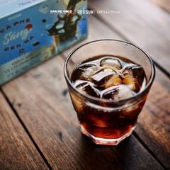 Cà Phê Đen Đá Hoà Tan 2in1 Đắng Đậm - Hộp 120g (12 Gói) - Cafe Đen Đá Vị Cà Phê Phin Chính Hãng Ban Me Gold - Rexsun