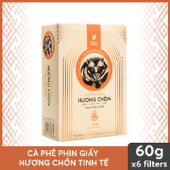 Cà Phê Phin Giấy Hương Chồn (Tinh Tế) Hộp 60gr (6 Túi) - Cà Phê Chồn 100% Ban Me Gold - Honee Coffee