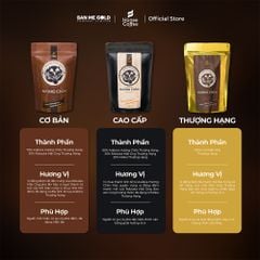 [CAO CẤP] Cà Phê Hương Chồn (Bạc) (250g - NGUYÊN HẠT) Hạt Rang Mộc Cà Phê Chồn 100% Nguyên Chất Chính Hãng Ban Me Gold - Honee Coffee