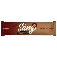 Cà Phê Hoà Tan Sữa Đá 3in1 Tiện Lợi - Sáng - Hộp 216g (12 gói) - Cafe Hòa Tan Sữa Đá Ban Me Gold - Rexsun