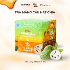 Trà Mãng Cầu Hạt Chia Thanh Nhiệt - Trà Trái Cây Nhiệt Đới Detox Ít Đường Ban Me Gold - Trấy Ni Nì