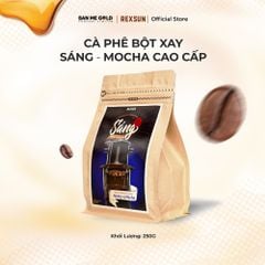 Cà Phê Rang Xay Mocha Gu Đậm - Sáng - 250g/500g - Cafe Rang Xay Pha Phin Chính Hãng Ban Me Gold - REXSUN