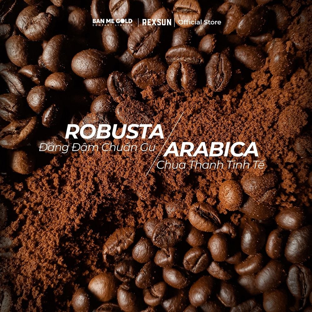 Cà Phê Đen Đá Hoà Tan 2in1 Đắng Đậm - Hộp 120g (12 Gói) - Cafe Đen Đá Vị Cà Phê Phin Chính Hãng Ban Me Gold - Rexsun