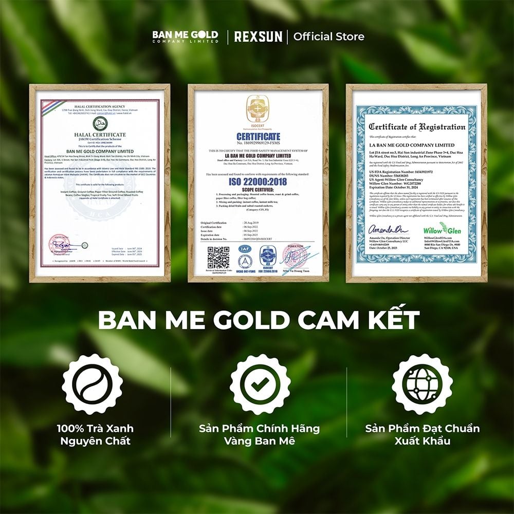 Trà Sữa Matcha Hoà Tan - Instant Delight - Hộp 160g (10 Gói) - Trà Sữa Trà Xanh Hòa Tan Chính Hãng Ban Me Gold - REXSUN