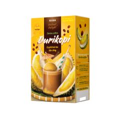Cà Phê Sầu Riêng Durikopi Hòa Tan - Instant Delight – Hộp 160gr (10 Gói) - Cafe Hòa Tan Chính Hãng Ban Me Gold - REXSUN