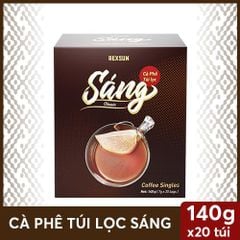 Cà Phê Túi Lọc Neoclassic - Sáng - Gói Tiện Lợi - Hộp 140g (20 Túi) - Cafe Nguyên Chất Chính Hãng Ban Me Gold - Rexsun