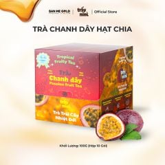 Trà Chanh Dây Hạt Chia Thanh Nhiệt - Trà Trái Cây Nhiệt Đới Detox Ít Đường Ban Me Gold - Trấy Ni Nì