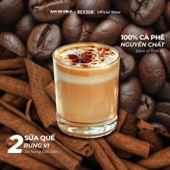 Cà Phê Hoà Tan Sữa Quế (Cinnamon) - Instant Delight – 160gr (10 Gói) - Cafe Hòa Tan Chính Hãng Ban Me Gold - REXSUN