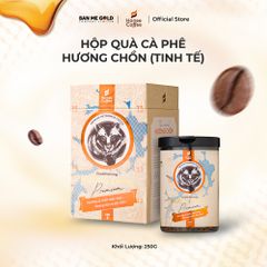 [THƯỢNG HẠNG] Hộp Quà Cà Phê Hương Chồn (LIGHT) - 250gr - Cà Phê Chồn Nguyên Chất Chính Hãng Ban Me Gold - Honee Coffee
