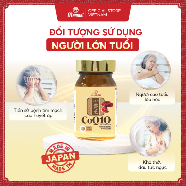 Viên Uống Mamori CoQ10 Tốt Cho Tim