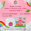 Kem Dưỡng Ẩm Lá Đào Cho Trẻ Sơ Sinh Unimat Riken 120g – Dịu Nhẹ & An Toàn Cho Làn Da Nhạy Cảm