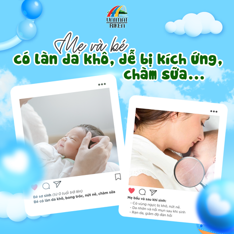 Kem Dưỡng Ẩm Mỡ Ngựa Cho Mẹ Và Bé Unimat Riken 30g – Dịu Nhẹ Cho Làn Da Nhạy Cảm