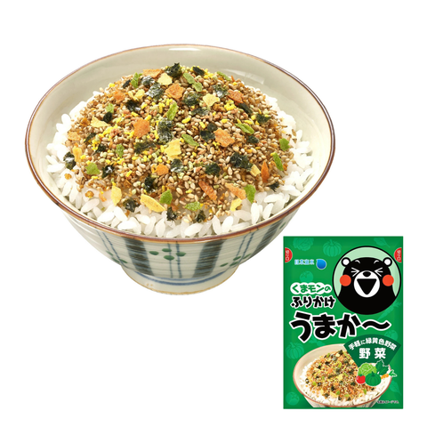Gia Vị Rắc Cơm Urashima Nori Nhật Bản 4 Vị Dùng Cho Trẻ Em Và Người Lớn - Vị rau củ, Cá nhỏ, Trứng chiên, Cá ngừ