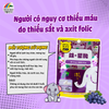 Kẹo Bổ Sung Sắt & Axit Folic Vị Nho Unimat Riken (Zoo season)(40 Viên)