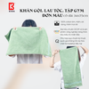  Khăn Gội Đầu, Khăn Lau Tóc, Quấn Tóc KIBA  KT 34cm x 75cm Trơn Màu Đơn Giản, Chất Cotton Dày Dặn, Êm Mềm, Thấm Hút Tốt 