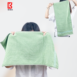  Khăn Gội Đầu, Khăn Lau Tóc, Quấn Tóc KIBA  KT 34cm x 75cm Trơn Màu Đơn Giản, Chất Cotton Dày Dặn, Êm Mềm, Thấm Hút Tốt 