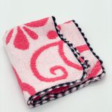  Khăn Lau Đa Năng Hình Vuông SZ 25x25cm KIBA Hoa Văn, Chất Cotton 100% Thấm Hút, Bền Màu, Kích Thước Nhỏ Gọn, Tiện Lợi 