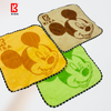  Khăn Mặt Cho Bé KIBA Bo Viền Mickey KT 25x25cm Chất Cotton Êm, Mềm, Thấm Hút Tốt, An Toàn 