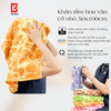  Khăn Tắm Hoa Văn Cỡ Vừa 50x100cm KIBA Cotton Kháng Khuẩn, Dày Dặn, Êm Mềm, Thấm Hút Tốt, An Toàn Cho Da, Phù Hợp Cho Bé 