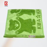  Khăn Mặt KIBA Họa Tiết Ba Chú Gấu Dễ Thương KT 28cm  x 48cm,  Chất Cotton Êm, Mềm, Dày Dặn Thấm Hút Tốt, Tơi Bông, Thoáng Khí 