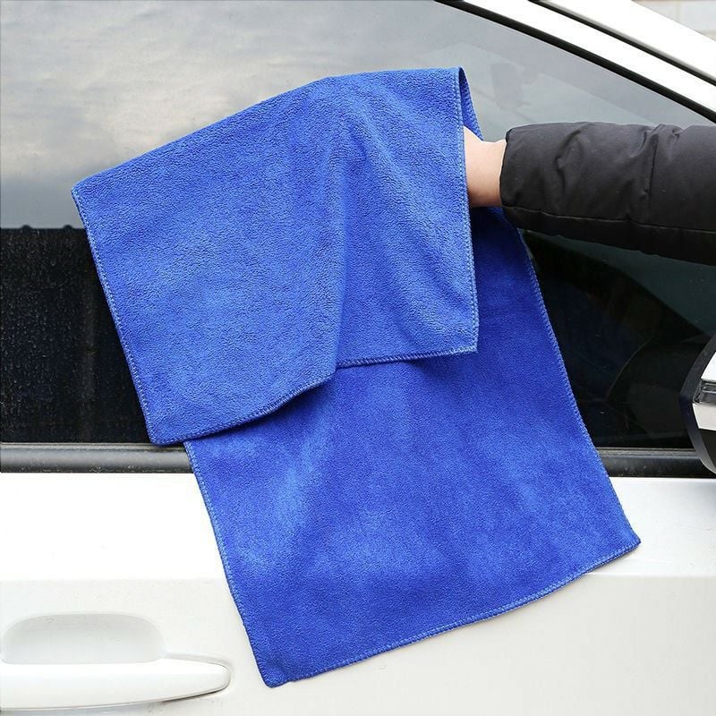  Khăn Lau Đa Năng KIBA Chất Microfiber, Dày Dặn, Kích Thước 34x75cm, Nhiều Màu Nhã Nhặn, Có Thêu Họa Tiết 