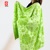 Khăn Tắm Hoa Văn Cỡ Lớn (70x140cm) KIBA Cotton Kháng Khuẩn, Thấm Hút Tốt, Dày Dặn, An Toàn Cho Da, Bảo Vệ Môi Trường
