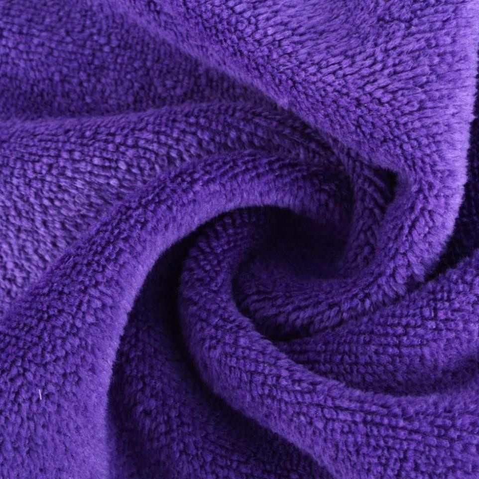  Khăn Lau Đa Năng KIBA Chất Microfiber, Dày Dặn, Kích Thước 34x75cm, Nhiều Màu Nhã Nhặn, Có Thêu Họa Tiết 