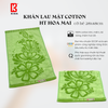  Khăn Mặt KIBA Họa Tiết Hoa Mai KT 28x48cm, Chất Cotton Êm, Mềm, Dày Dặn Thấm Hút Tốt, An Toàn Cho Da 