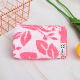  Khăn Mặt KIBA Họa Tiết Hoa 5 Cánh Chất Cotton Dày Dặn, Thấm Hút Tốt, Tơi Bông, Thoáng Khí 