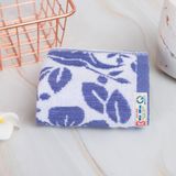  Khăn Mặt KIBA Họa Tiết Hoa 5 Cánh Chất Cotton Dày Dặn, Thấm Hút Tốt, Tơi Bông, Thoáng Khí 