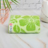  Khăn Mặt KIBA Họa Tiết Hoa 5 Cánh Chất Cotton Dày Dặn, Thấm Hút Tốt, Tơi Bông, Thoáng Khí 