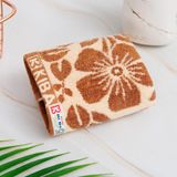  Khăn Mặt KIBA Họa Tiết Hoa 5 Cánh Chất Cotton Dày Dặn, Thấm Hút Tốt, Tơi Bông, Thoáng Khí 
