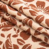  Khăn Mặt KIBA Họa Tiết Hoa 5 Cánh Chất Cotton Dày Dặn, Thấm Hút Tốt, Tơi Bông, Thoáng Khí 