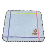  Khăn Mặt Trẻ Em KIBA Thêu Gấu Ngộ Ngĩnh, Chất Cotton Êm, Mềm, Thấm Hút, An Toàn Cho Bé 