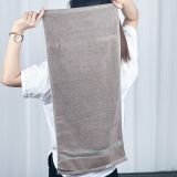  Khăn Gội Đầu, Khăn Lau Tóc, Quấn Tóc KIBA  KT 34cm x 75cm Trơn Màu Đơn Giản, Chất Cotton Dày Dặn, Êm Mềm, Thấm Hút Tốt 