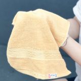  Khăn Mặt KIBA Đơn Màu KT 28cm  x 48cm,  Chất Cotton Êm, Mềm, Dày Dặn Thấm Hút Tốt, Tơi Bông, Thoáng Khí 